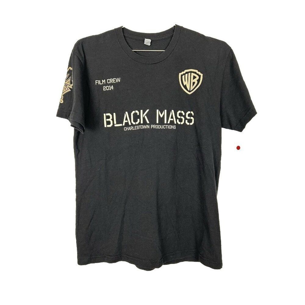 Black Mass 2014 Film Crew Shirt S DoubleSided Preowned